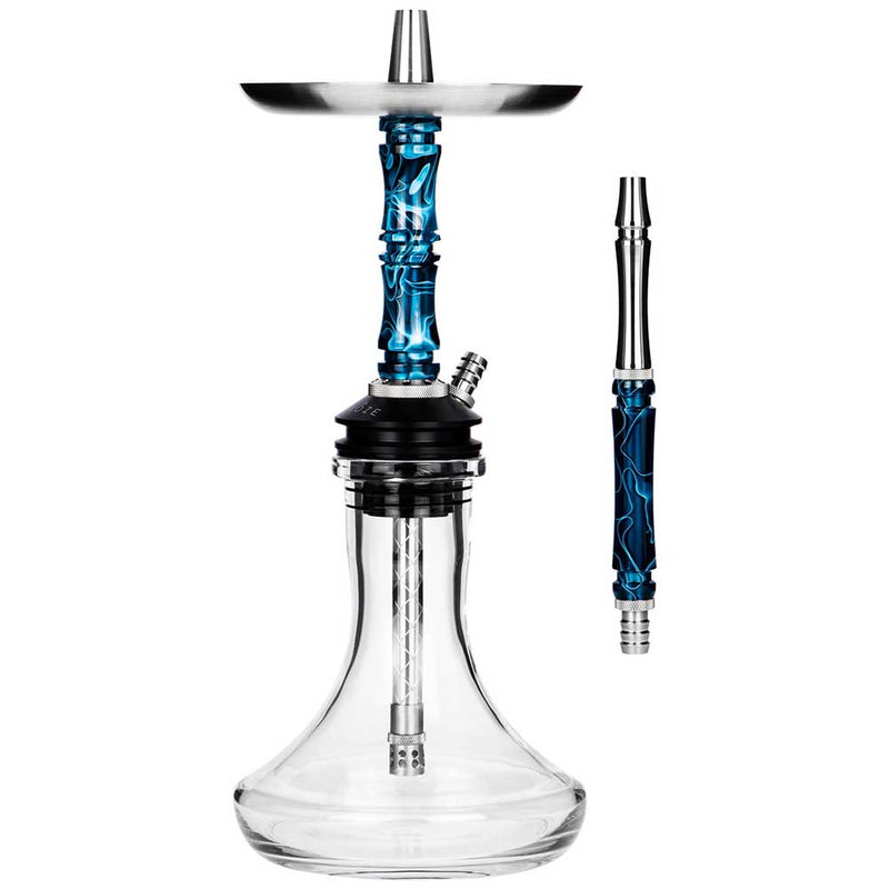 hookah Moze Breeze Two Hookah  Wavy Blue  