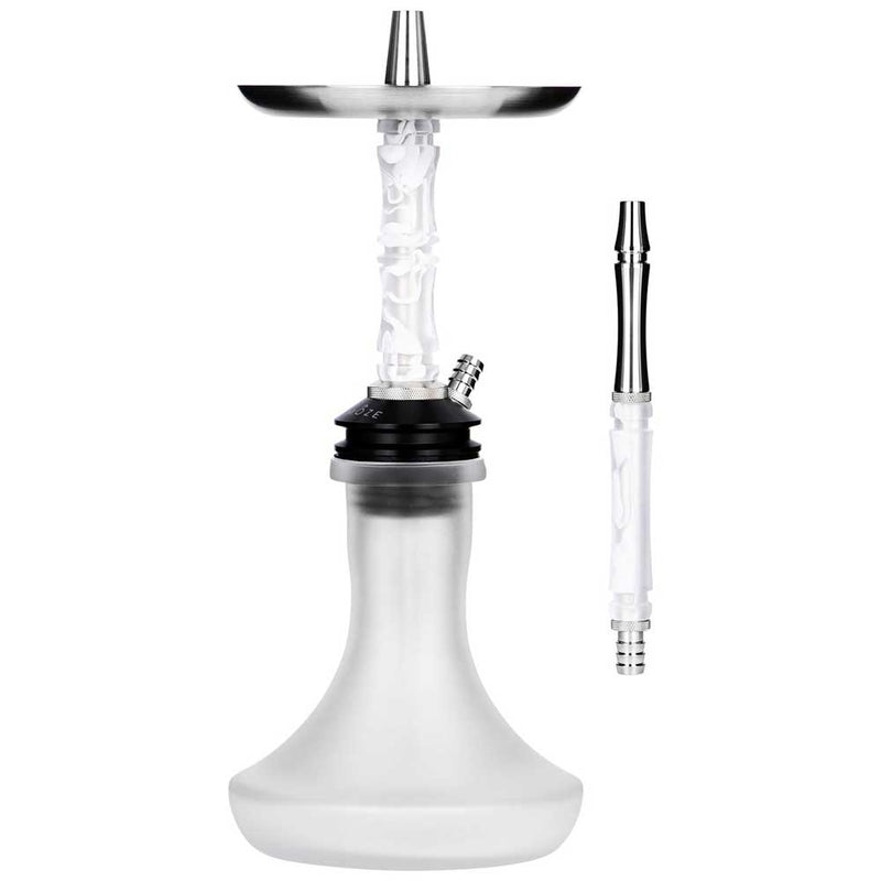 hookah Moze Breeze Two Hookah  Wavy Frosted  