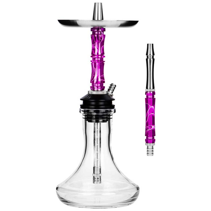 hookah Moze Breeze Two Hookah  Wavy Purple  