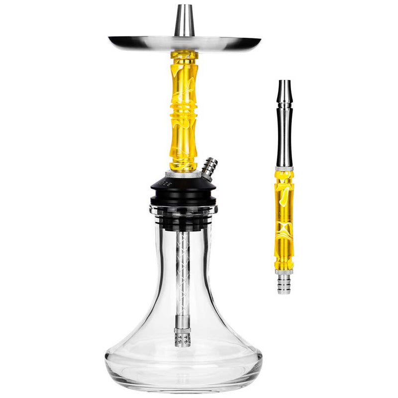 hookah Moze Breeze Two Hookah  Wavy Yellow  