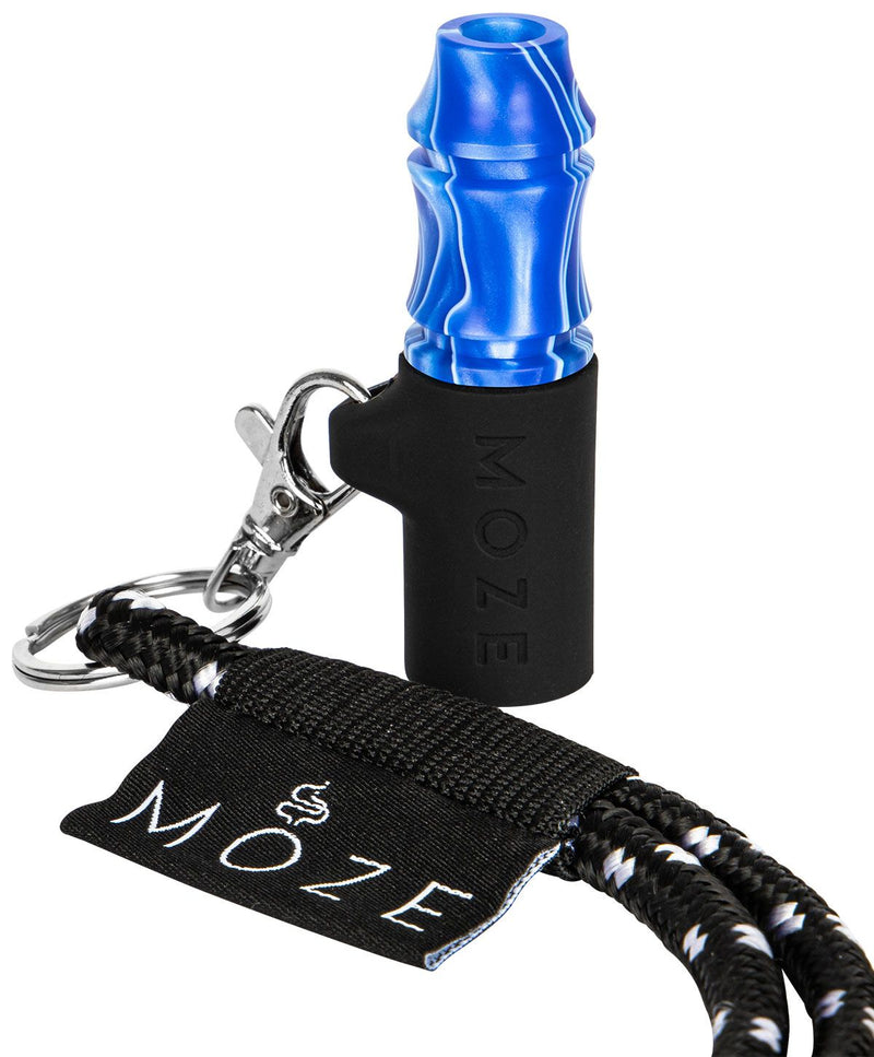 hookah acc Moze Personal Hookah Mouth Tip Wild Line - Blue