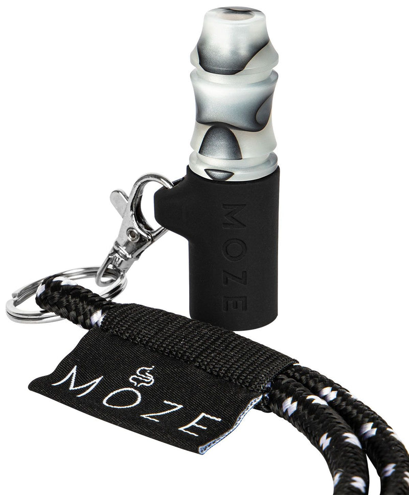 hookah acc Moze Personal Hookah Mouth Tip Wild Line - White