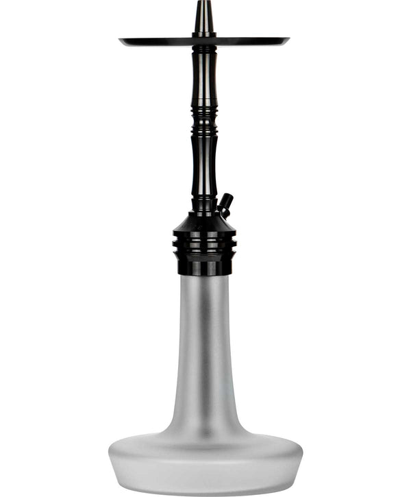 hookah Moze Varity Lounge Hookah Black - Frosted - Black Steel