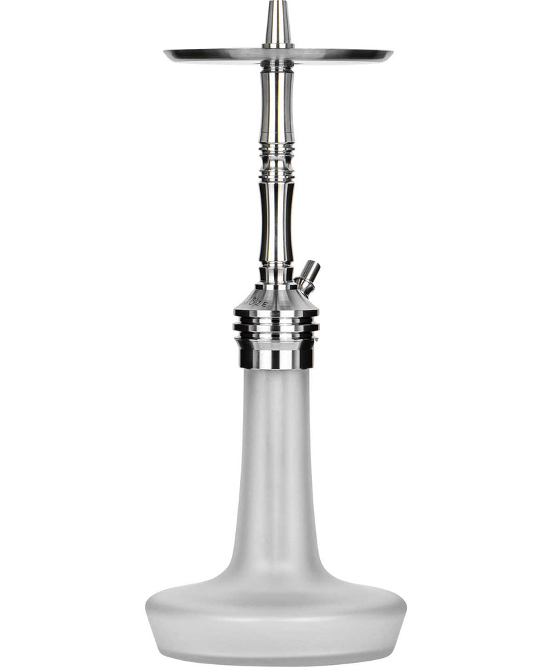 hookah Moze Varity Lounge Hookah  Silver - Frosted - Silver Steel  