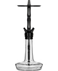 hookah Moze Varity Squad Hookah  Black - Clear - Black Steel  