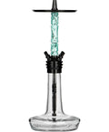 hookah Moze Varity Squad Hookah  Black - Clear - Wavy Mint  