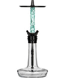 hookah Moze Varity Squad Hookah  Black - Clear - Wavy Mint  