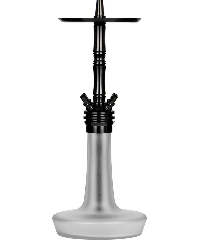 hookah Moze Varity Squad Hookah  Black - Frosted - Black Steel  