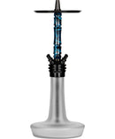 hookah Moze Varity Squad Hookah  Black - Frosted - Wavy Blue  
