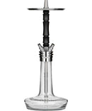 hookah Moze Varity Squad Hookah  Silver - Clear - Original Black  