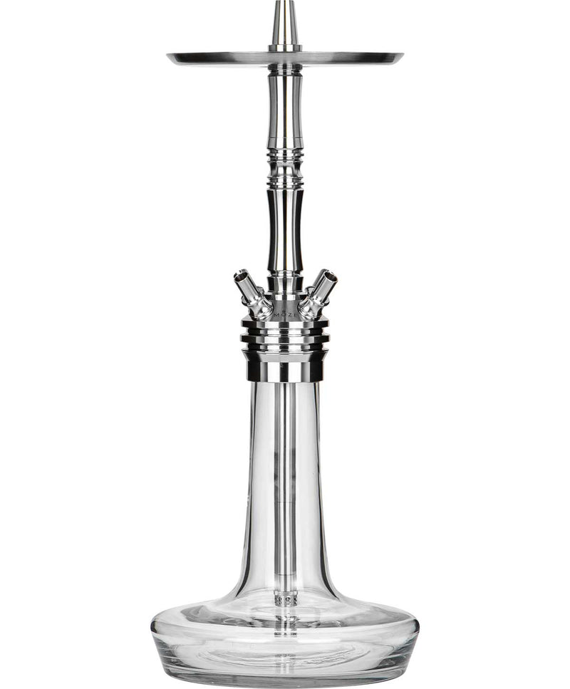 hookah Moze Varity Squad Hookah  Silver - Clear - Silver Steel  