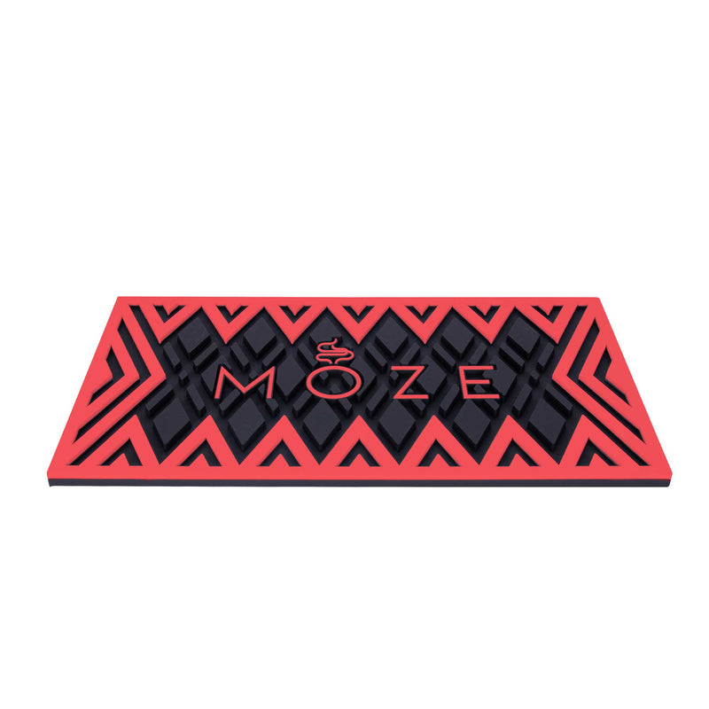 Mat Moze Hookah Draining Mat  Red  