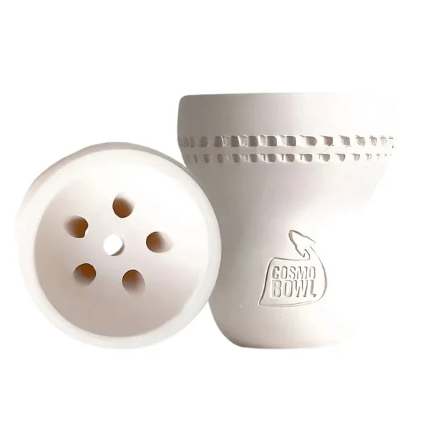 Bowl Сosmo Turkish White Classic Hookah Shisha Bowl