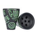 Bowl Oblako X Hooligan XLGN Hookah Bowl  Green  