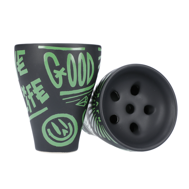 Bowl Oblako X Hooligan XLGN Hookah Bowl  Green  