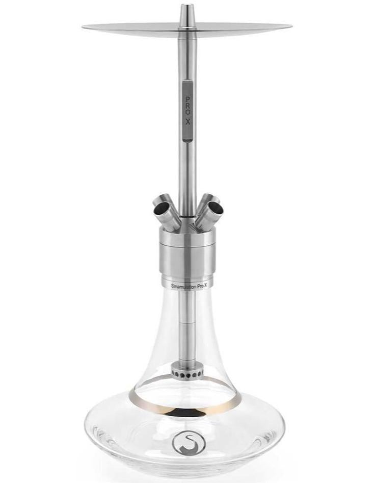 hookah Steamulation Pro X Hookah  Clear  