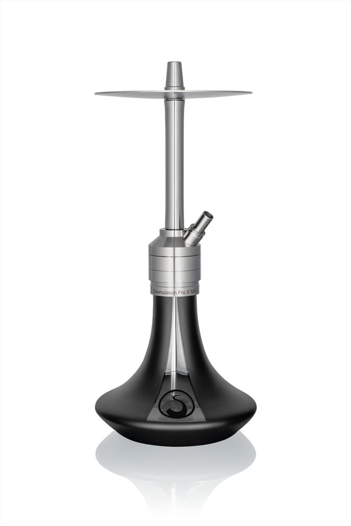 hookah Steamulation Pro X Mini Hookah Black Matt