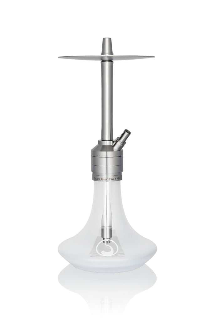 hookah Steamulation Pro X Mini Hookah White Matt