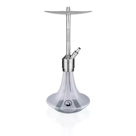 hookah Steamulation Ultimate One Hookah Gen.I  Silver Matt Metallic  