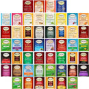 Tea Twinings Tea Bags Gift Sampler - Caffeinated, Herbal & Decaf - 50 Ct, 50 Flavors    