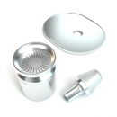 hookah Stündenglass Gravity Infuser (Polished Silver) Hookah    