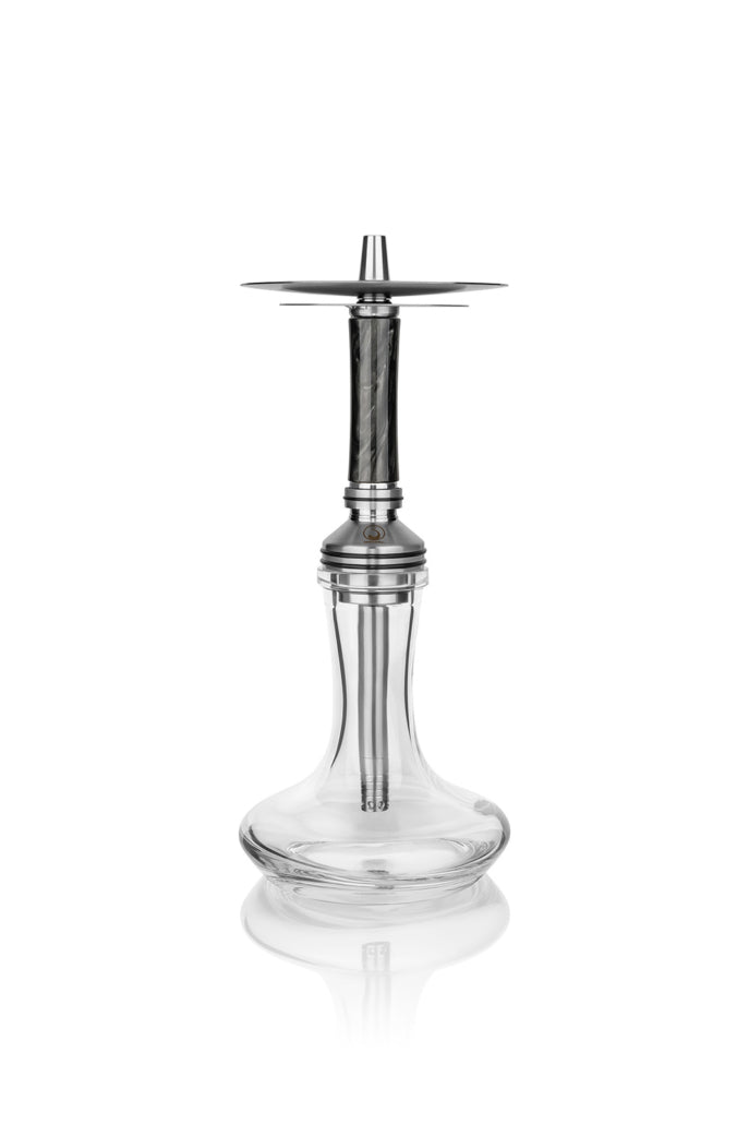 hookah Steamulation Xpansion Mini Hookah Epoxy Marble Black