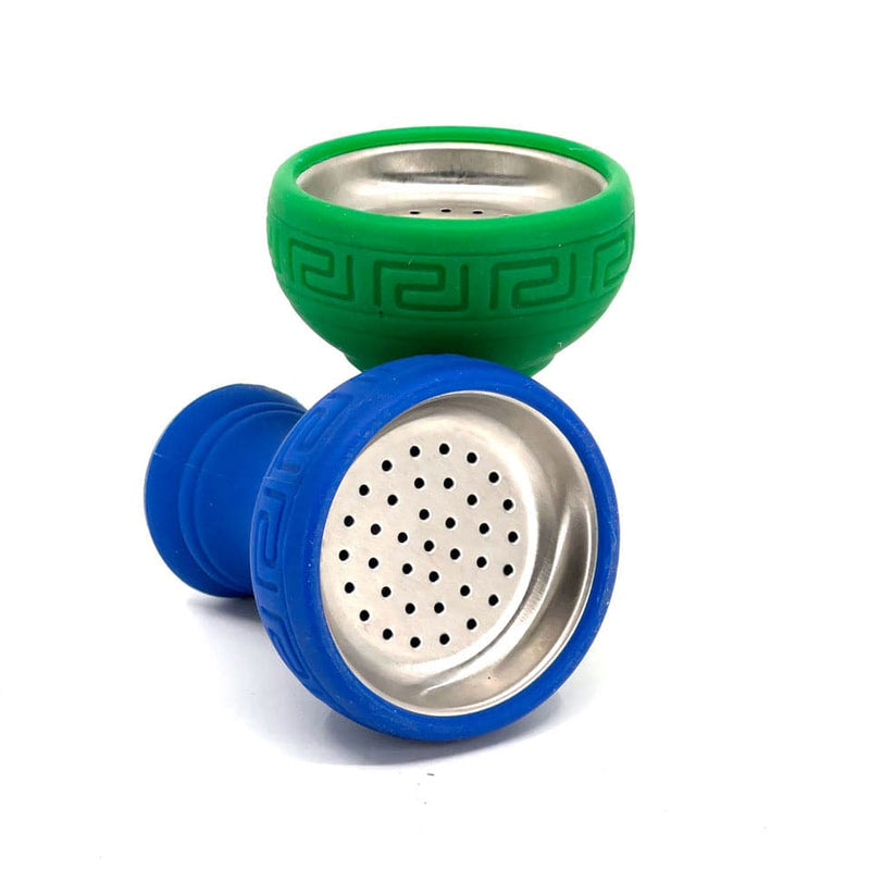 Bowl Silicone Hookah Bowl With Metal Screen    
