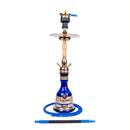 hookah Amy Tradi Hookah (087.01)  Gold-Blue Base  