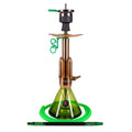 hookah Amy Little Rocket Hookah  Gold-Green Base  