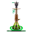 hookah Amy Little Rocket Hookah  Gold-Green Base  