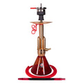 hookah Amy Little Rocket Hookah  Gold-Red Base  