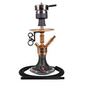 hookah Amy Antique Berry Mini Hookah (072.03)  Gold-Black Base  