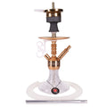hookah Amy Antique Berry Mini Hookah (072.03)  Gold-Clear Base  