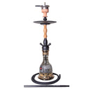 hookah Amy Tradi Hookah (087.01)  Black-Black/Gold Base  