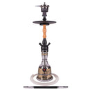 hookah Amy Tradi Hookah (087.01)  Black/Wood-Clear Base  