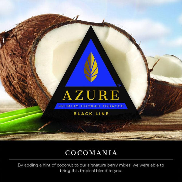 Tobacco Azure Black Line Cocomania 100g    