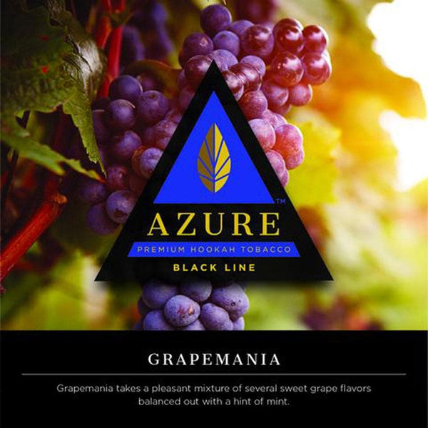 Tobacco Azure Black Line Grapemania 100g    