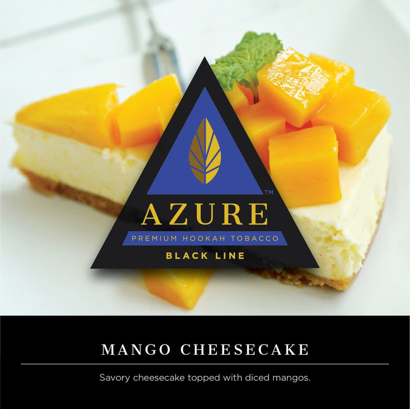 Tobacco Azure Black Line Mango Cheesecake 100g    