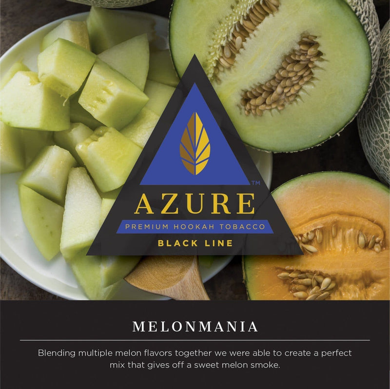 Tobacco Azure Black Line Melonmania 100g    