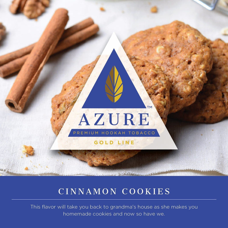 Tobacco Azure Gold Line Cinnamon Cookies    