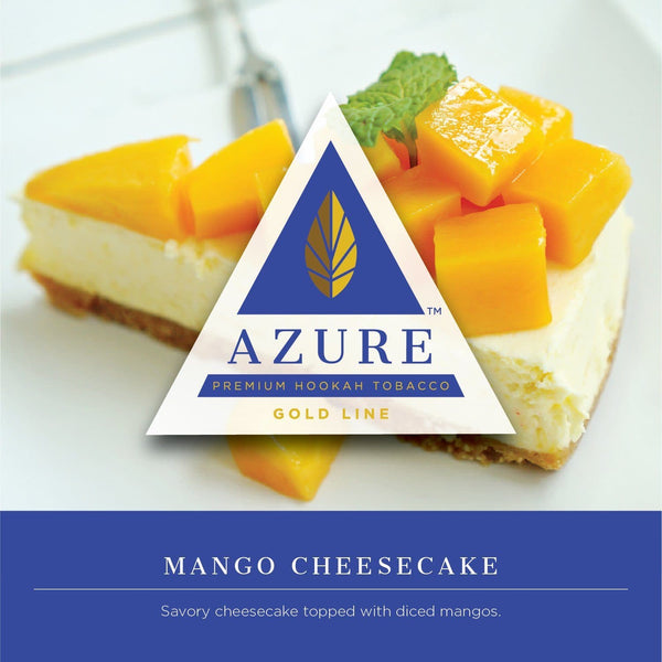 Tobacco Azure Gold Line Mango Cheesecake    