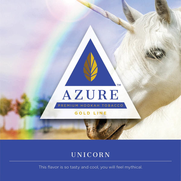 Tobacco Azure Gold Line Unicorn    