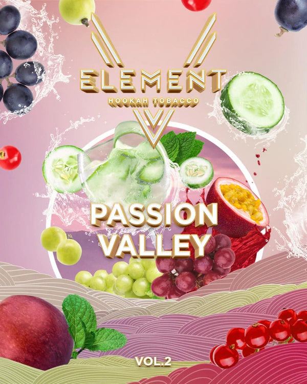Tobacco Element V-Line Passion Valley 200g    