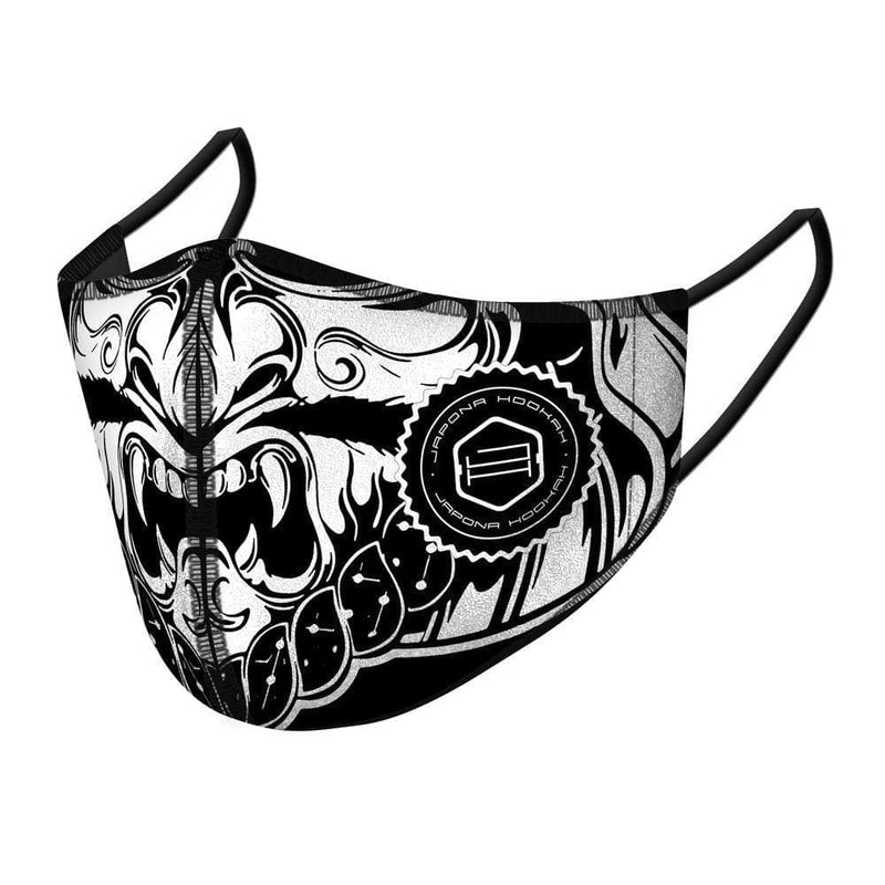 Mask Japona Hookah Mask  Samurai Black/White  