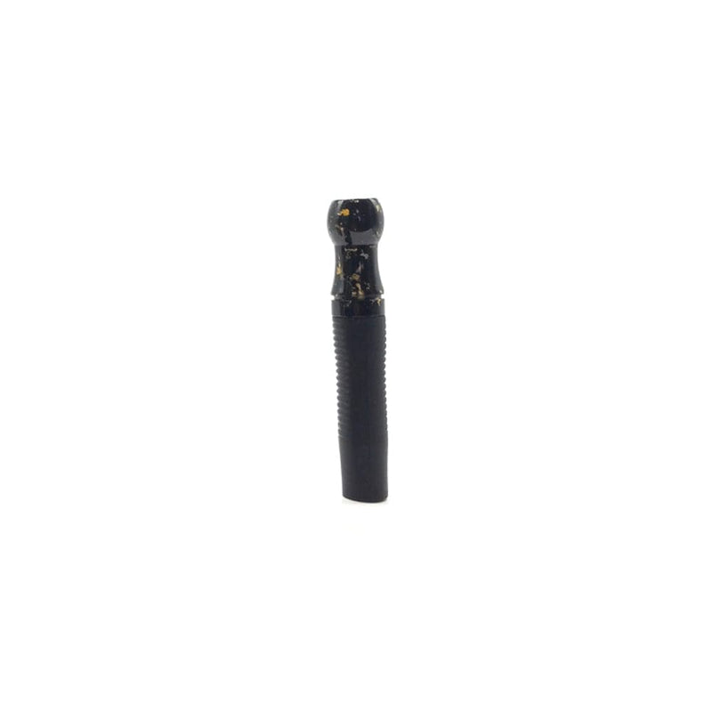 Personal Mouth Tips Cyril Gold Resin Personal Hookah Mouth Tip  Black  
