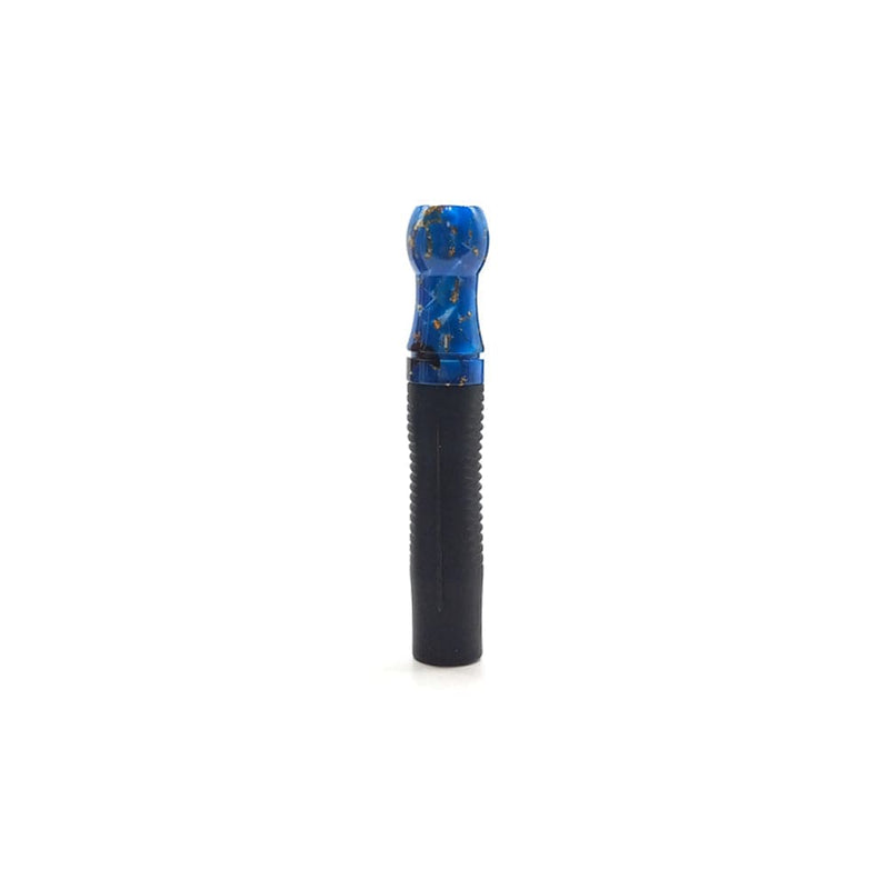 Personal Mouth Tips Cyril Gold Resin Personal Hookah Mouth Tip  Blue  