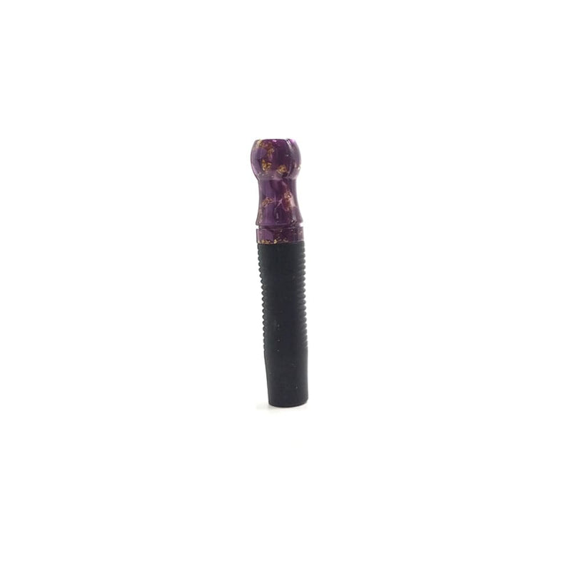Personal Mouth Tips Cyril Gold Resin Personal Hookah Mouth Tip  Purple  
