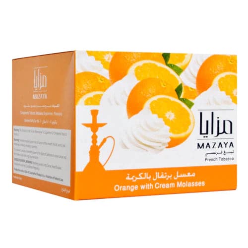 Tobacco Mazaya Orange with Cream    