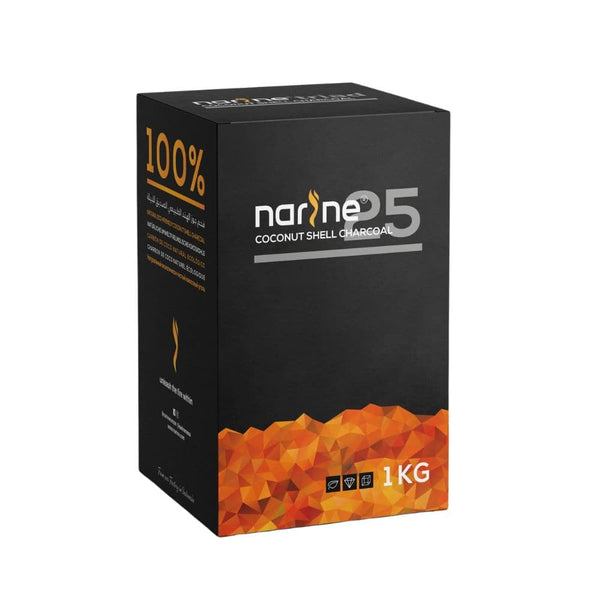 Charcoal Narine Coco 25mm Hookah Coals 1kg    