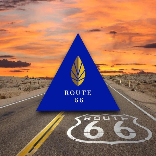 Tobacco Azure Gold Line Route 66    